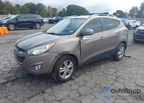 2013 Hyundai Tucson Gls из США, поврежденный, VIN KM8JU3AC0DU593646
